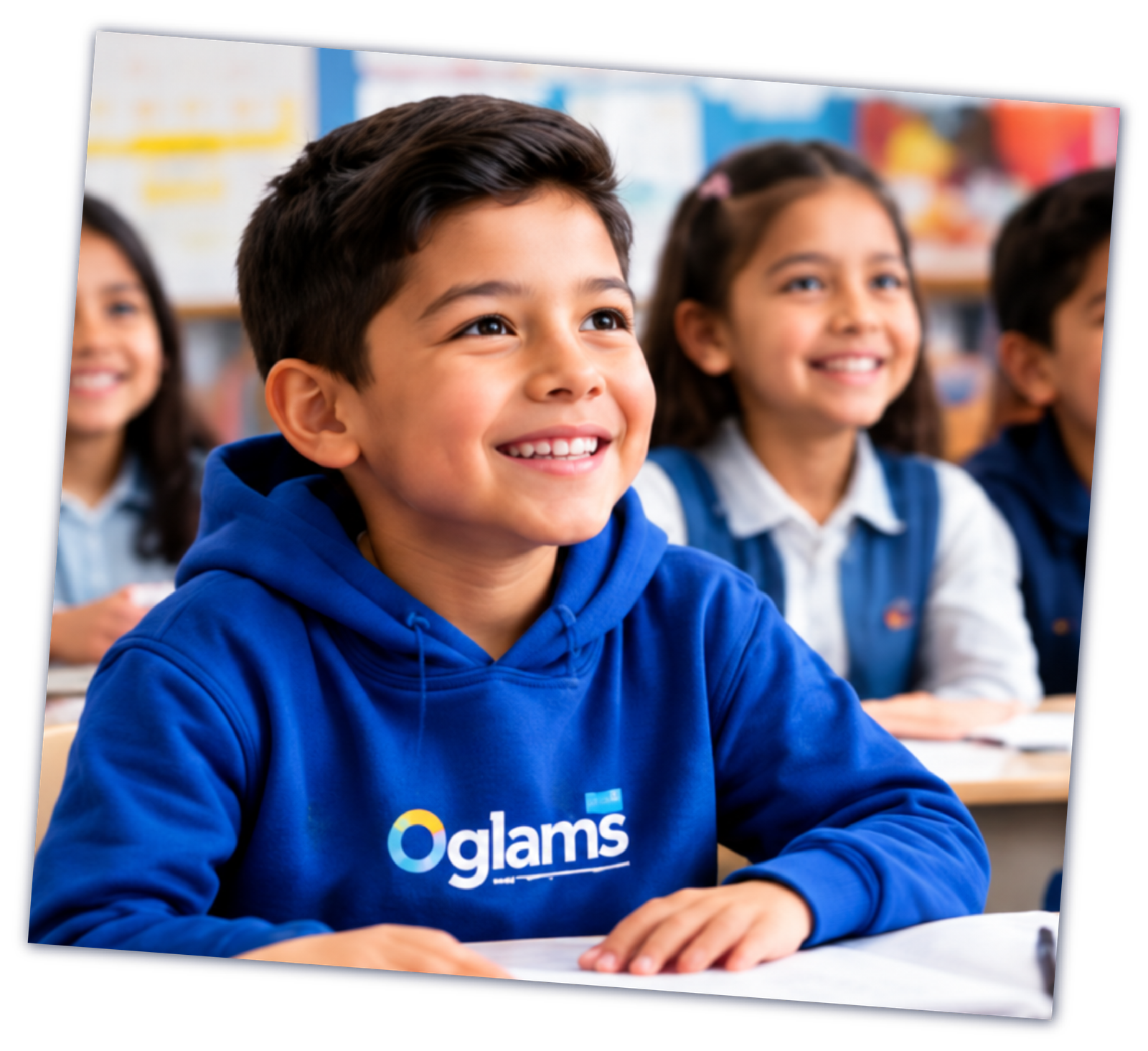 Niños aprendiendo inglés